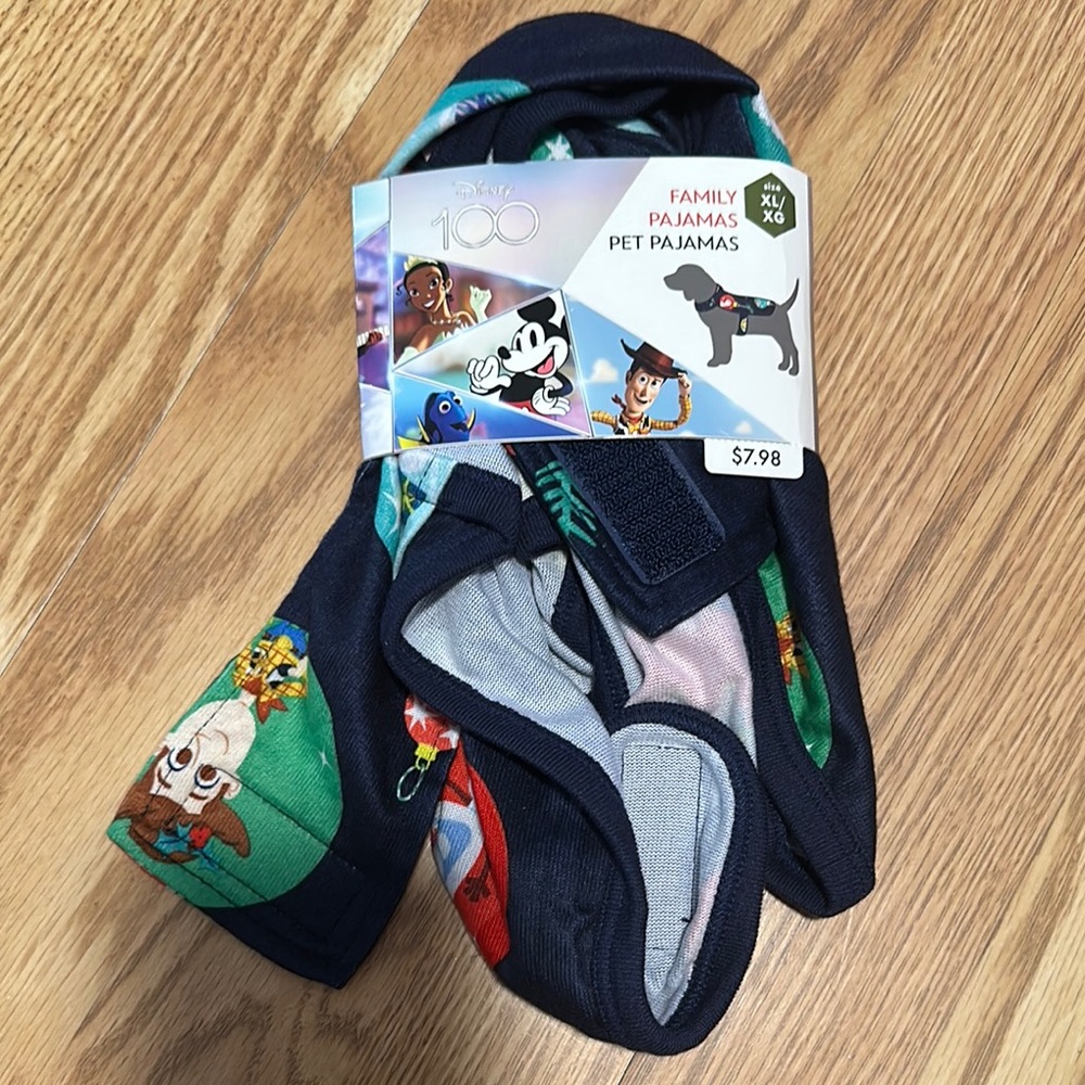 Disney Family Pet Pajamas - Navy XLarge